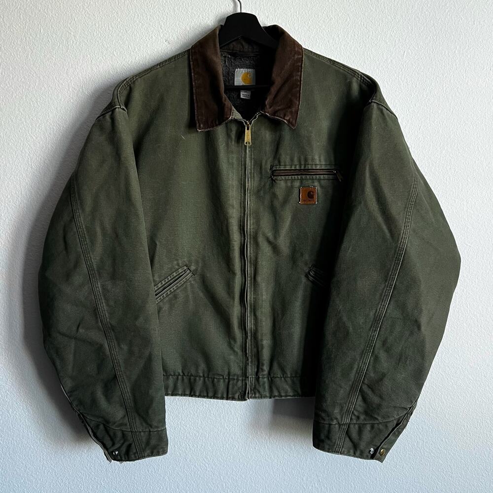 Carhartt J97 ARG green Detroit work wear jacket